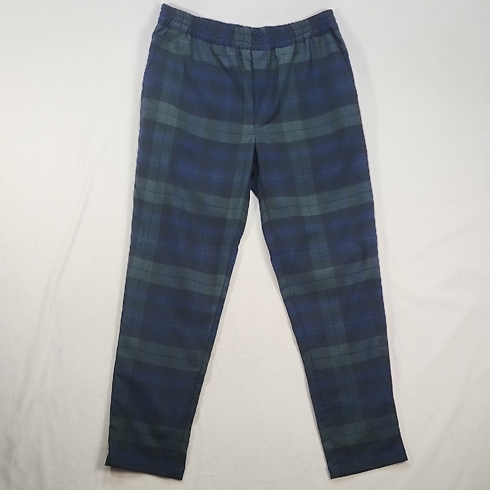Simons Blue and Green Sweatpants Relaxed Fit